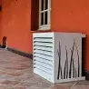 Moteur cache clim sans entretien blanc