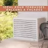 couvre clim extérieur solide et durable