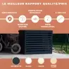 cache groupe exterieur pompe à chaleur